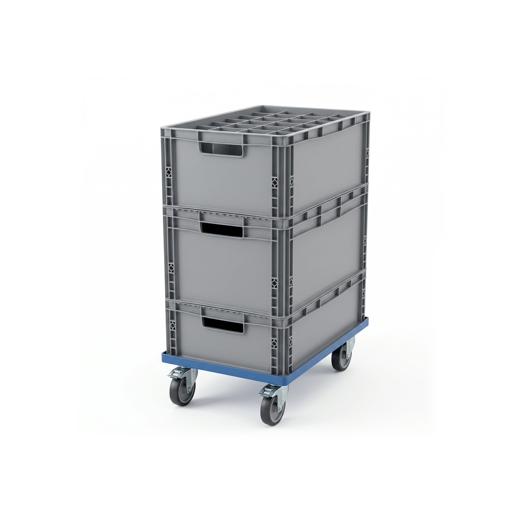 Glass-Crate-Holding-Trolley